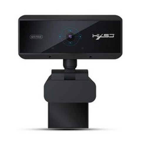 HXSJ-cámara Web con enfoque automático para videollamadas dispositivo con micrófono incorporado y cu, 중국, 흑인