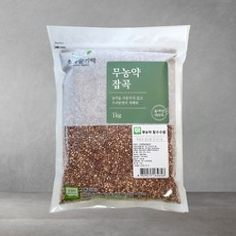 초록숟가락 무농약 찰수수쌀 1kg, 1포
