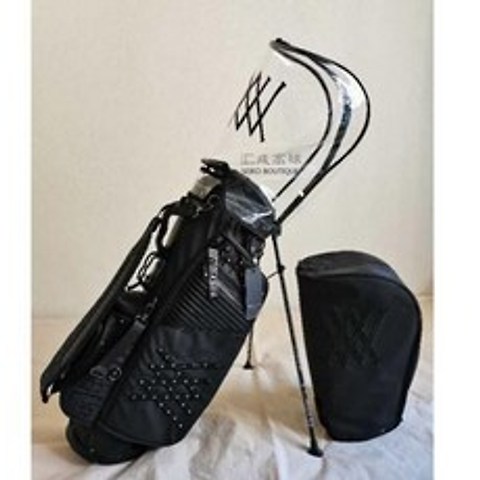 남자 여자 골프백 골프 가방 경량 방수 캐디백 스탠드 보스턴백 골프용품, 블랙