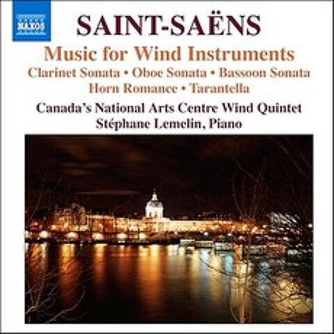 생상스: 클라리넷 소나타 바순 소나타 오보에 소나타 (Saint-saens: Music For Wind Instruments)