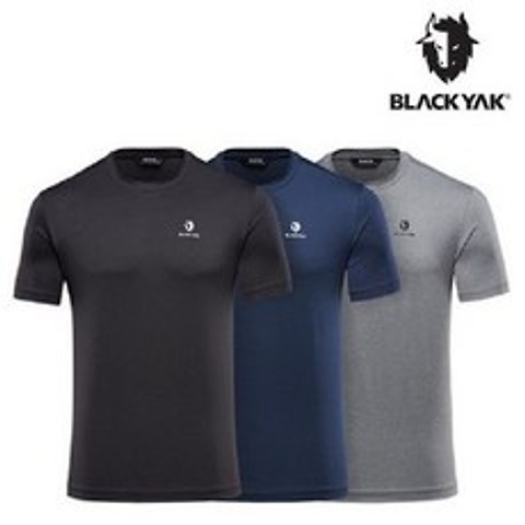 BLACKYAK 블랙야크 공용 3종 티셔츠 B트리플라운드T3 1BYTSF9904
