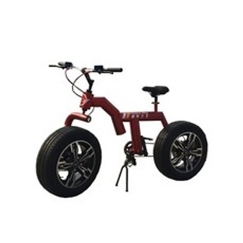 펫바이크 광폭자전거 광폭타이어 바퀴큰 산악 자전거 더블 디스크 브레이크 성인, 다른, 1, 빨간