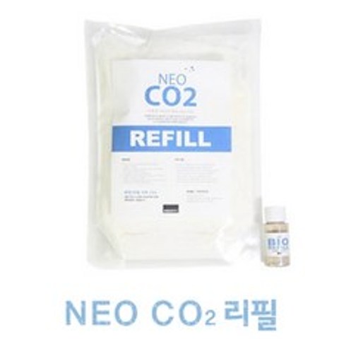 샘아쿠아 네오 neo CO2 이탄발생기 (자작이탄) 리필용 1회분, 1개