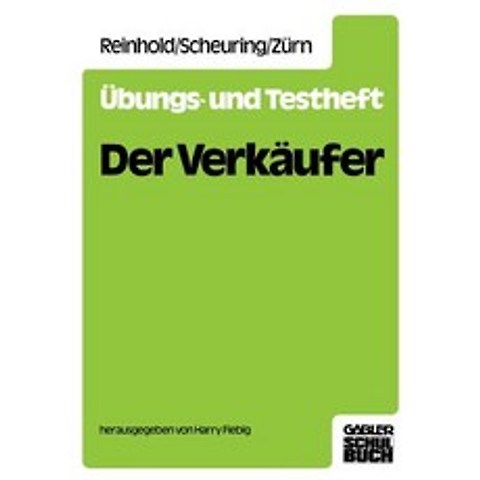 Ubungs-Und Testheft Der Verkaufer, Gabler Verlag