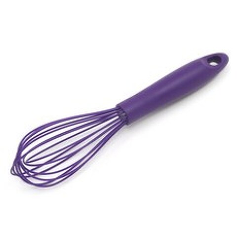 Chef Craft 실리콘 와이어 거품기, Purple, 1개