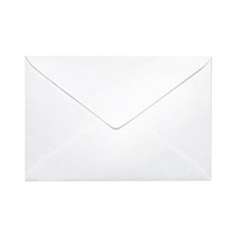 [상우] 백색카드봉투(100매) - 크기선택 -카드봉투/엽서봉투, 小 (165*115mm), 1팩