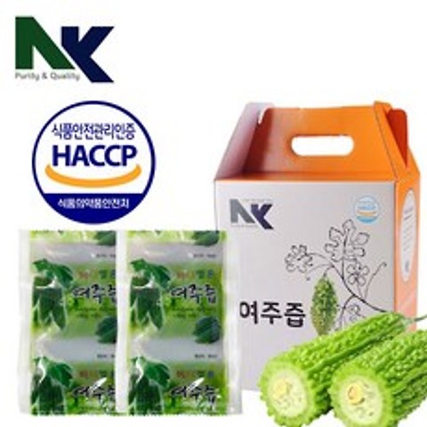 NK [NK] 협동조합 건강즙 여주즙 70ml 1box, 60포