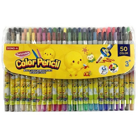 동아 노랑병아리 색연필, 50색, 1세트