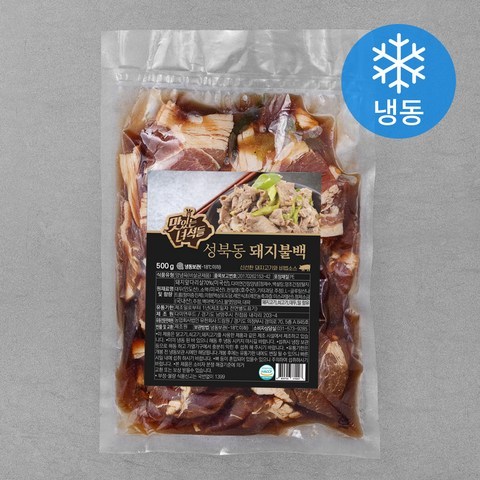 맛있는 녀석들 성북동 돼지불백 (냉동), 500g, 2개