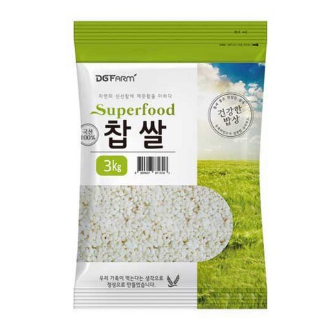 대구농산 찹쌀, 3kg, 1개