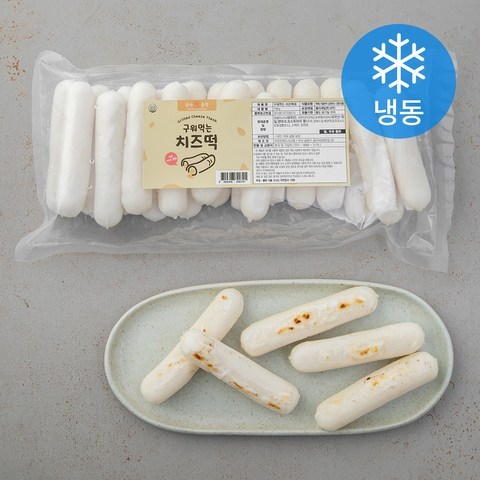 성수떡공방 구워먹는 슈퍼 치즈떡 (냉동), 35g, 20개