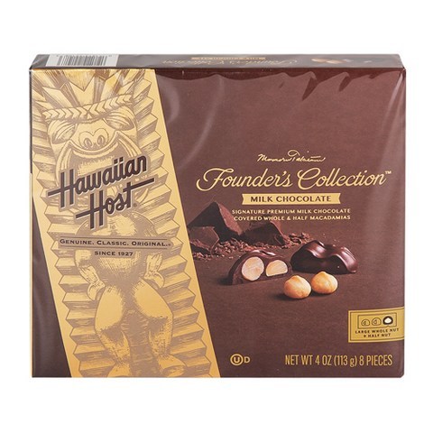 하와이안호스트 파운던스 컬렉션 밀크 초콜릿, 113g, 1개