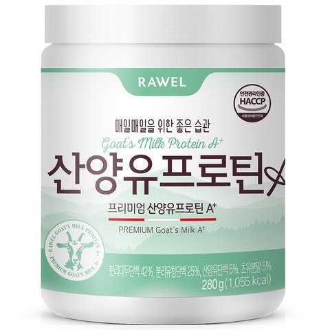 로엘 프리미엄 산양유프로틴 A+, 280g, 1개