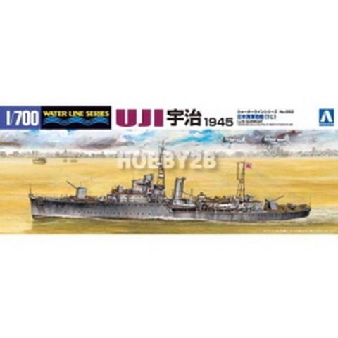 시리즈 일본해군 宇治 프라 워터라인순양함552 우지, 기본 ac5e