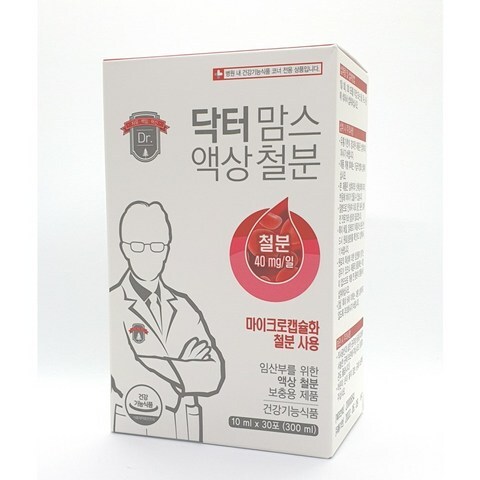 닥터맘스 액상철분 임산부 철분제 30포(1달 분량), 30포, 10ml