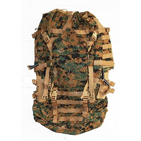 USMC Field Pack MARPAT Main Pack Woodland Digital Camouflage Spare Part Component of Improved Load Bearing Equipment (ILBE), 본상품