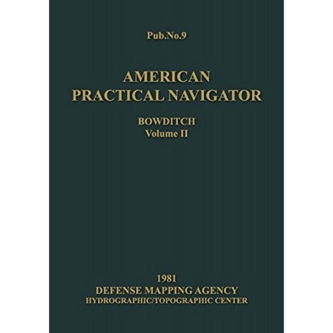 American Practical Navigator Volume 2 1981 년판, 단일옵션
