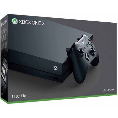 Microsoft Xbox One X 1Tb Console With Wireless 컨트롤러: Xbox One X Enhanced Hdr Native 4K Ultra Hd(계속 해제):, 단일옵션