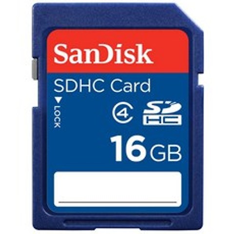 [샌디스크] SD 메모리 카드 SDHC 메모리, 16GB