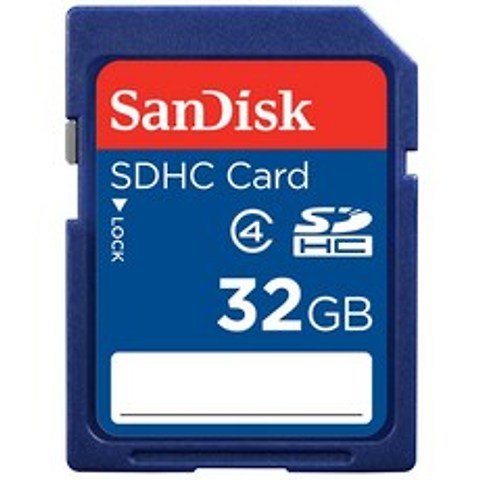 샌디스크 스탠다드 SD 메모리카드 클래스4, 32GB