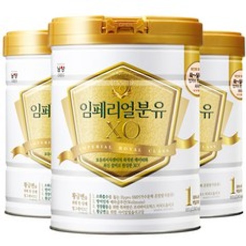 임페리얼XO 로얄 클래스 분유 1단계, 800g, 3캔