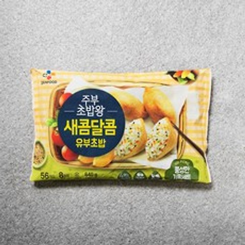 CJ 주부초밥왕 새콤달콤 유부초밥, 640g, 1개