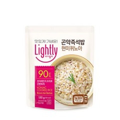 라이틀리 곤약즉석밥 현미퀴노아, 150g, 1개