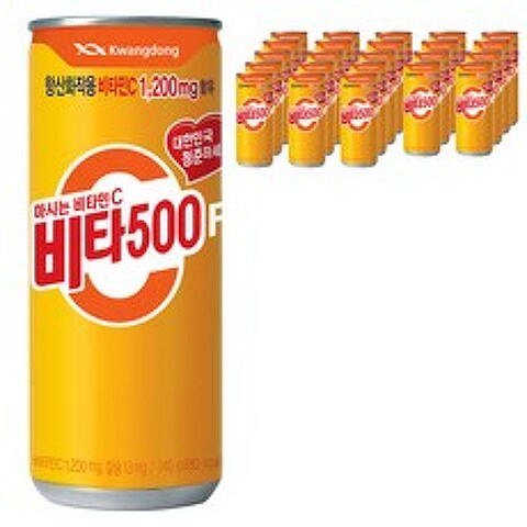 광동 비타500F 음료, 24개, 240ml