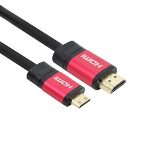 넥시 레드메탈 MINI HDMI V2.0 모니터케이블, 1개, 1.5m