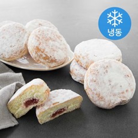 디앤비도너츠 딸기맛필링 도넛 (냉동), 65g, 10개