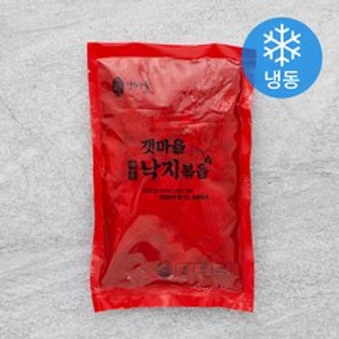 갯마을 매콤 낙지볶음 (냉동), 500g, 1팩