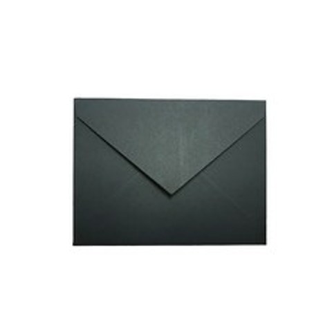 엽서형 초대장 종이봉투 165 x 115mm, 블랙, 100개