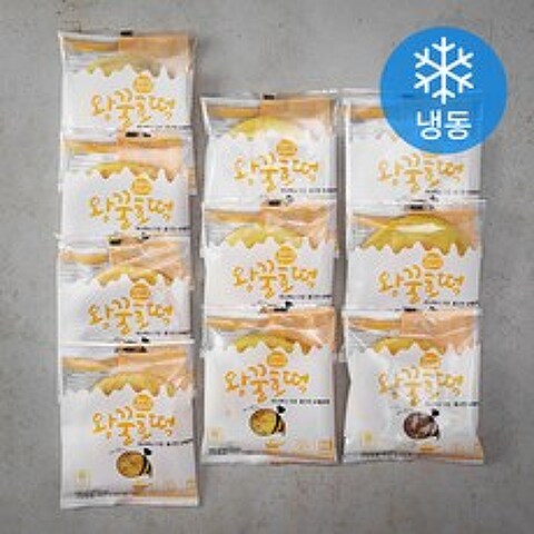 호떡장수 정재수 왕꿀호떡 (냉동), 100g, 10개