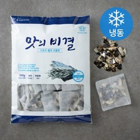 이어수산 맛의 비결 디포리 해산물 다시팩 (냉동), 540g, 1개