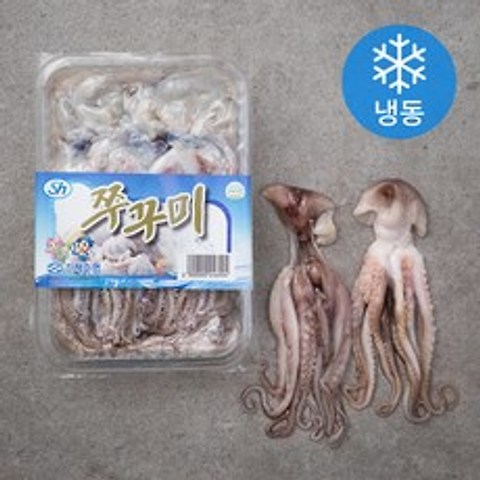 진해수협 국내산 손질 주꾸미 (냉동), 500g, 1개