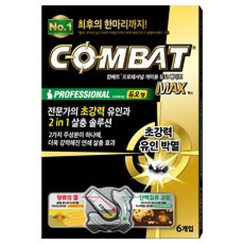 컴배트 프로페셔널 개미용 듀오 베이트, 1개