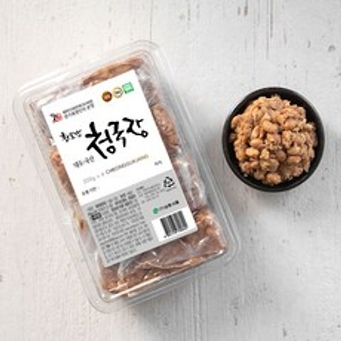 권기옥 명인 웃말 황토방 청국장, 200g, 4개입