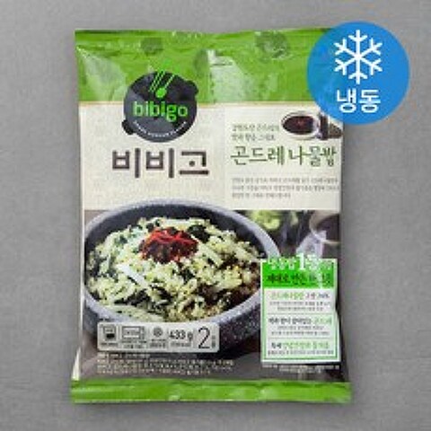 비비고 곤드레나물밥 (냉동), 433g, 1개