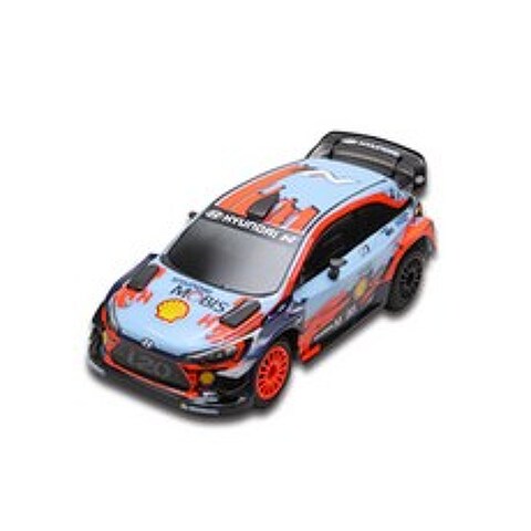 알씨챔프 현대모터스포츠 1/24 i20 WRC TOY 기본형, 혼합 색상
