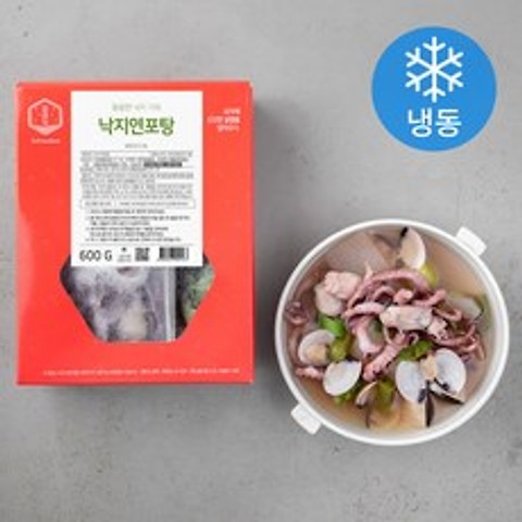 설래담 낙지 연포탕 (냉동), 600g, 1개