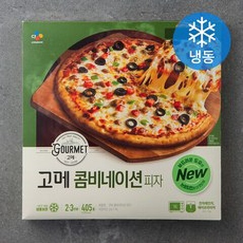 고메 클래식 콤비네이션 피자 (냉동), 405g, 1개