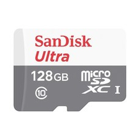 샌디스크 울트라 마이크로 SD 메모리카드 SDSQUNR, 128GB