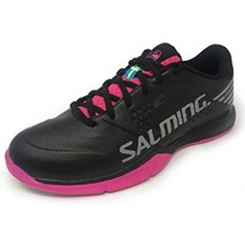 Salming Salming Womens Viper 5 실내 코트 스포츠 신발-120709, 02.느와르 로즈
