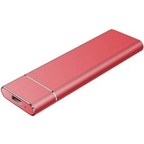 하드 외장 하드 드라이브 2TB PC 노트북 및 Mac 용 외장 휴대용 하드 드라이브 (2TB 빨간색) 외장형 하드 미국출고 -538488, red