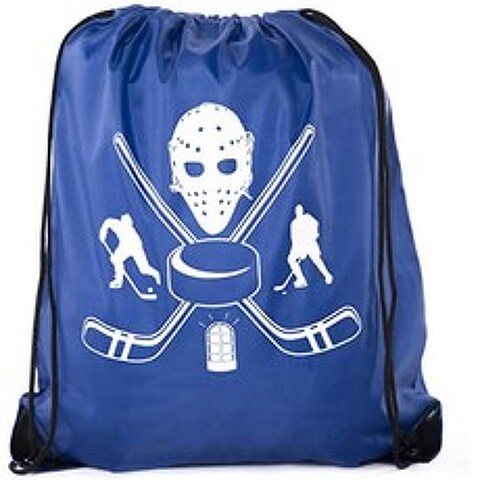 생일 파티 아이들을위한 더 많은 Goodie 가방 로고가있는 아이들 (6 Bags Hockey-royal), 6 Bags, Hockey-royal, 6 Bags, Hockey-royal