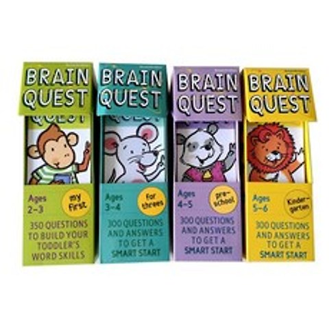 해외 브레인퀘스트4종 Brain Quest 4BOOKS
