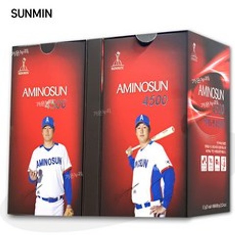 SUNMIN 썬민 아미노썬4500 40포 스포츠건강식품, 6.5g