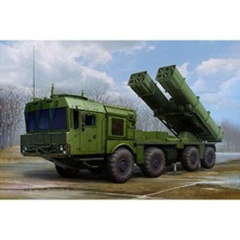 (트럼페터) 러시아 9A53 다중 로켓 발사기 밀리터리 프라모델 Russian 9A53 Uragan-1M MLRS (Tornado-s) 1/35