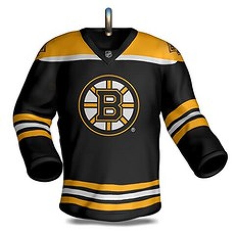 Keepsake Christmas Decoration NHL Boston Bruins Hockey Uniform (Boston Bruins)