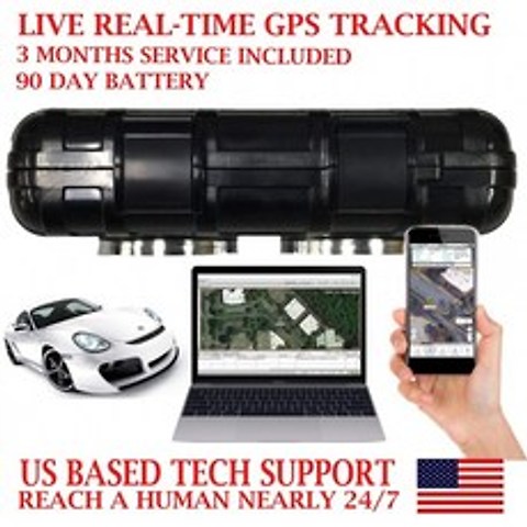 AES RGT90B GPS Tracker GPRS 자기 차량 로케이터 추적 장치, 단일옵션